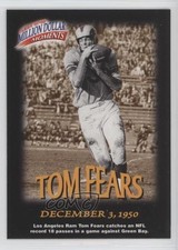 1997 Fleer Million Dollar Moments Contest Tom Fears #5 HOF 0j28