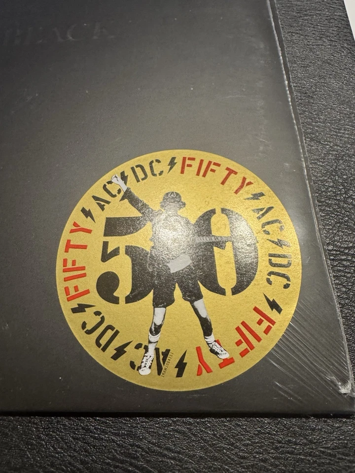 AC DC Back in Black - White & Black Vinyl Record 2024 50th Anniversary - NEW - Bild 2 von 4