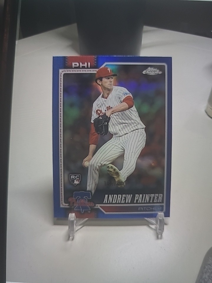 2026 Topps Chrome Baseball - Andrew Painter Blue /150 (RC)