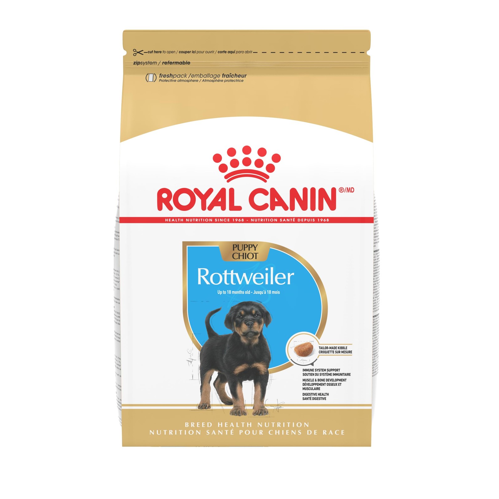 Royal Canin Breed Health Nutrition Rottweiler Puppy Dry Dog 
