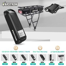 48V13Ah 16Ah 18.2Ah 30Ah 52V 20Ah 25Ah Ebike Battery 30A BMS Lithium Ion Battery