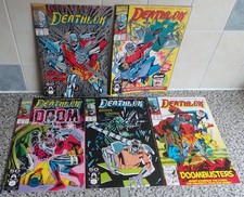 Deathlok #1, 2, 3, 4 & 5 Marvel Comics 1991 Metallic Ink Cover Dr Doom Nice Set