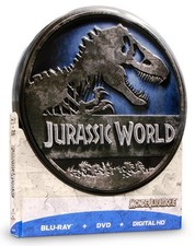 Jurassic World Round Tin Blu-ray  DVD  Digital HD Boxset 