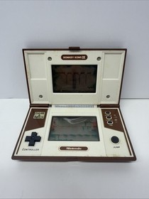 NINTENDO GAME & WATCH DONKEY KONG II 2 MULTI SCREEN JR-55 RETRO CONS Tested Read