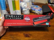 FHI Heat Platform Tourmaline Ceramic Professional Hair Styling Flat Iron 1"