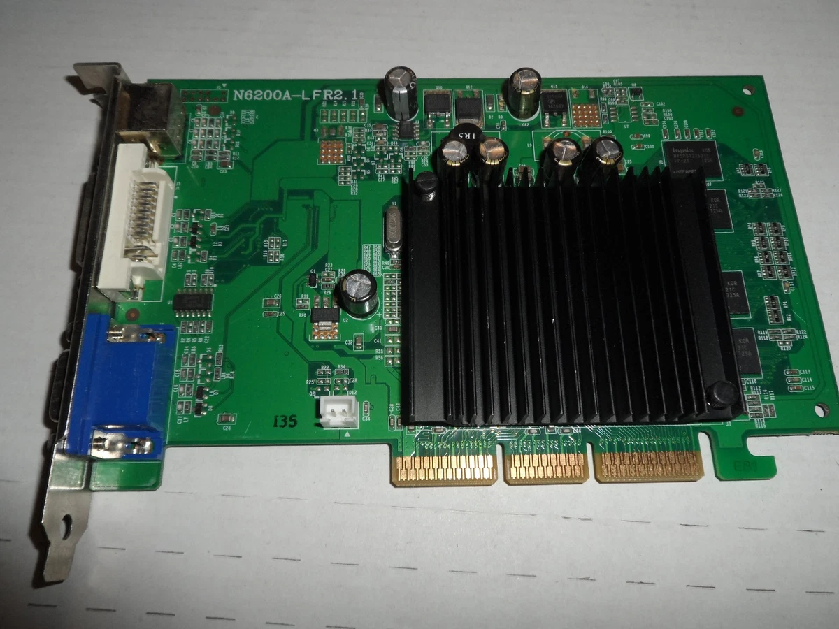 CARTE GRAPHIQUE PNY Nvidia GeForce 6200 - DDR2 - AGP - 512 Mo EUR 15,00 - FR