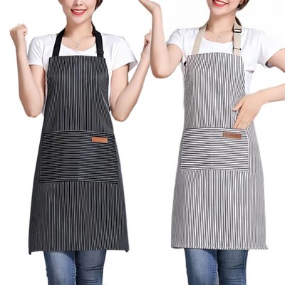 2 Pack Adjustable Kitchen Apron Cooking Apron For Women Men With Pockets