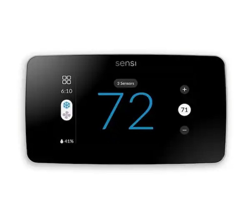 Sensi Touch 2 Smart Thermostat Pro, White Beveled Edge - 1F96U - 42WF 4H/2C