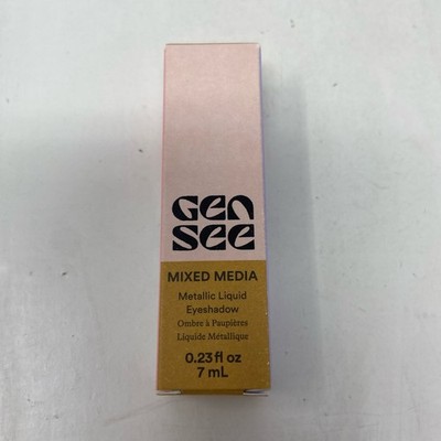 Gen See Mixed Media Metallic Eyeshadow First Light Pink Champagne 7mL