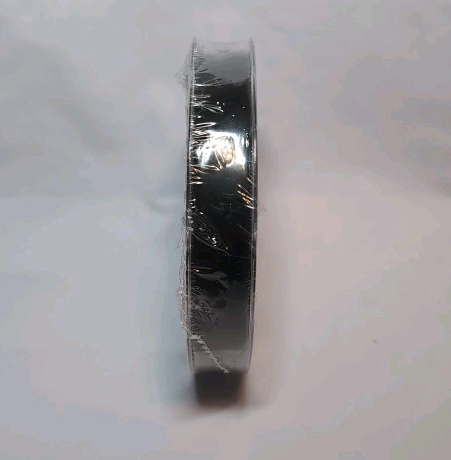 Morex Ribbon Velvet Ribbon Nylvalour 7/8 英寸 x 11 码 黑色 — 第 2/3 张图片