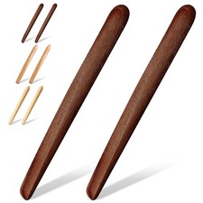 2 Pcs 11 Inch Spurtle for Sourdough Stirring Stick Bread Mixing Stir Stick Br...
