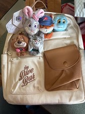 Potdemiel Disney Zootopia2  Backpack Beige/Brown Herringbone Judy Nick