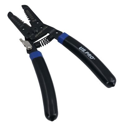 7  Curved Handle Electrical Wire Strippers and Cutters for Wire 0.6mm   2.6mm