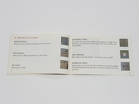 Super Sprint Tengen Authentic Original NES Nintendo Manual Only