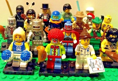 LEGO Serie 1 Minifiguren - 8683 selbst aussuchen - Top Zustand Krankenschwester Clown