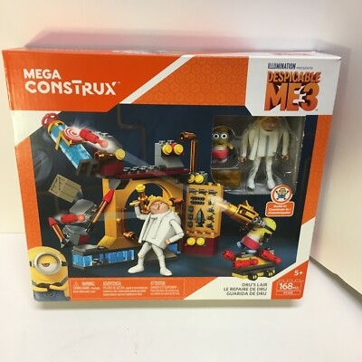 Mega Construx Despicable Me 3 Dru's Lair 168 Pieces NEW/Sealed Minions Nib 2016 