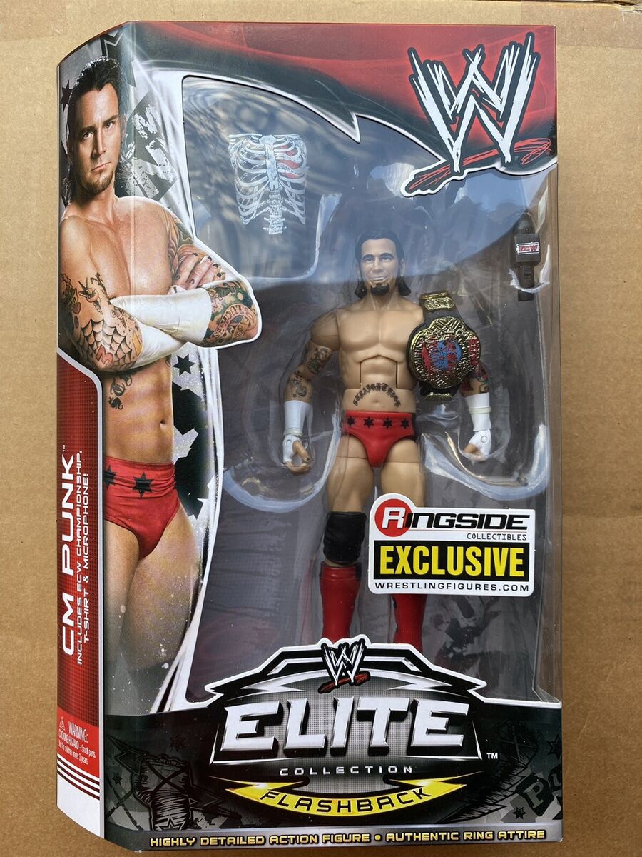 WWE Mattel Ringside Exclusive Elite Collection Flashback CM WWE Mattel Ringside Exclusive Elite Collection Flashback CM
