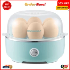 Rapid Egg Cooker: 7 Egg Capacity Electric Egg Cooker with Auto Shut off Feature