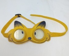 Garfield Goggles with Faux Eyes, RARE, Vintage, Hong Kong, Novelty Glasses, Fun