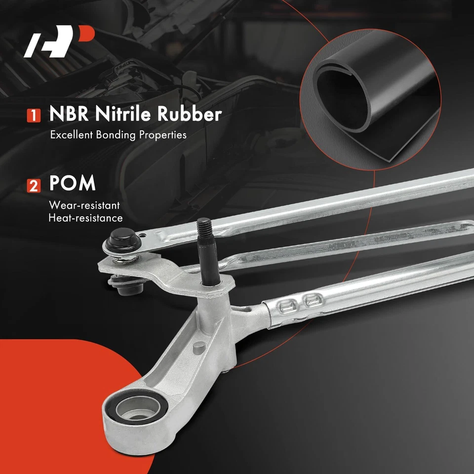 Conjunto de limpiaparabrisas delantero y conjunto de motor delantero A-Premium para Mercedes-Benz Metris Foto 4 de 4