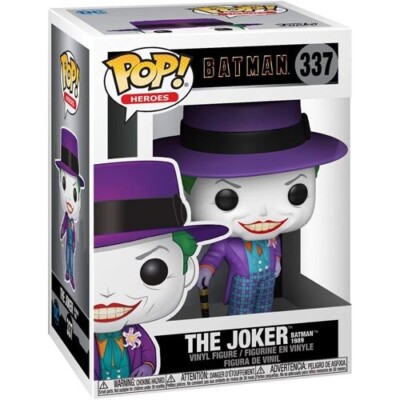 THE JOKER #337 - BATMAN 1989 POP! TOP HAT VINYL FIGURE | eBay