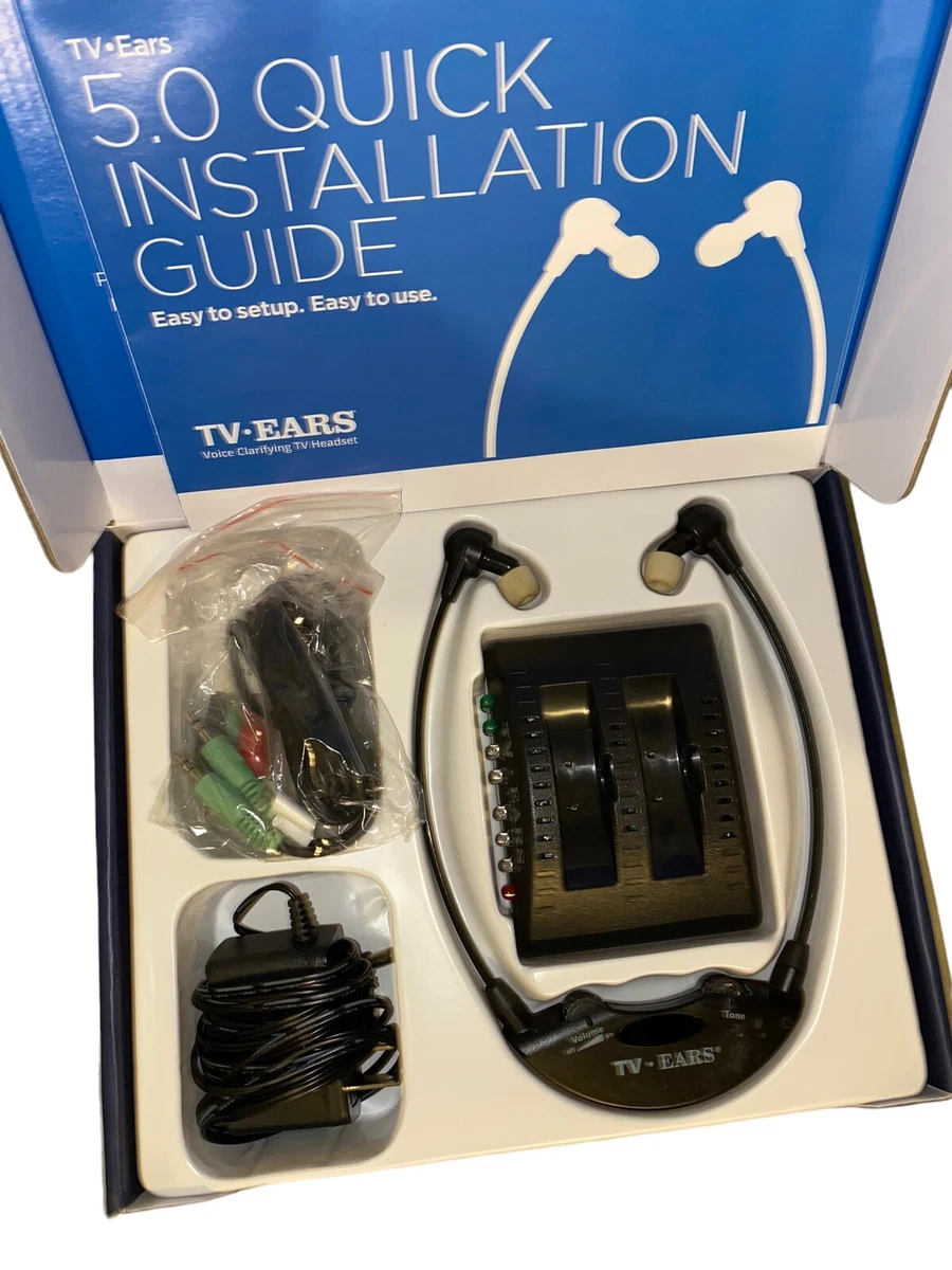 TV Ears 5.0 In Ear Voice Clarifying Wireless Digital Hearing