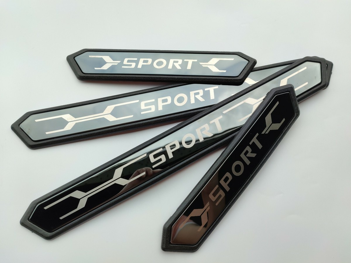 Silvery Door Sill Protector Guard Scuff Plate For Toyota RAV4 - Foto 6