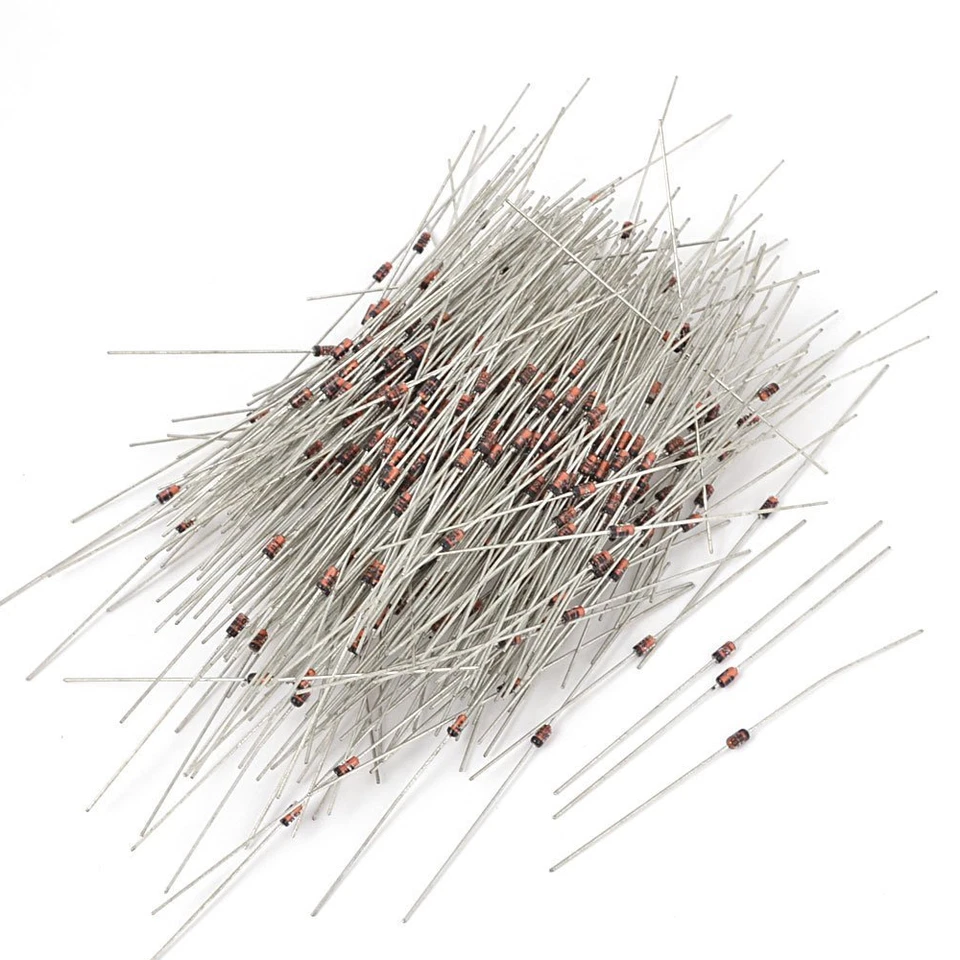 40 x diode rectifieuse 1N4148 100V 200mA DO-35 faible signal haute vitesse - Photo 2/3