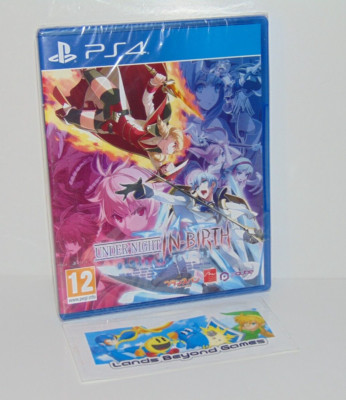Under Night In-Birth Exe:Late [cl-r] PS4 Sony PlayStation 4 Neu und Sealed