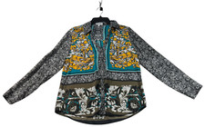 Express Blouse Womens Size Medium Multicolor ...