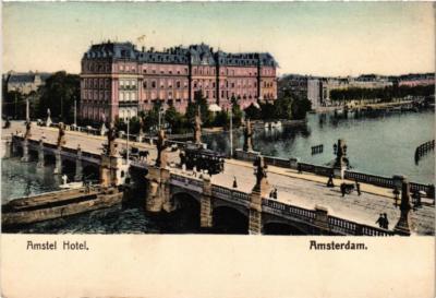 CPA AK AMSTERDAM Amstel Hotel. NIEDERLANDE (625009)