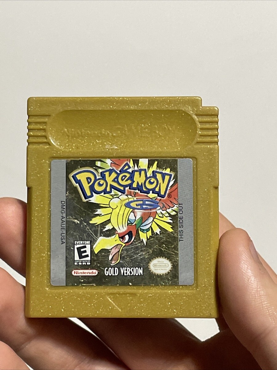 Pokemon Gold Version AUTHENTIC New Battery- Nintendo Game Boy
