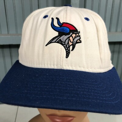 Twin City Knitting 7 1/4 Fitted Viking Logo Baseball Cap Hat | eBay