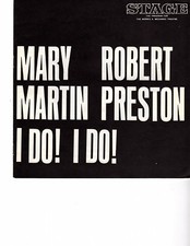 Mary Martin & Robert Preston, I Do! I Do! program 1969 Baltimore Morris Mechanic