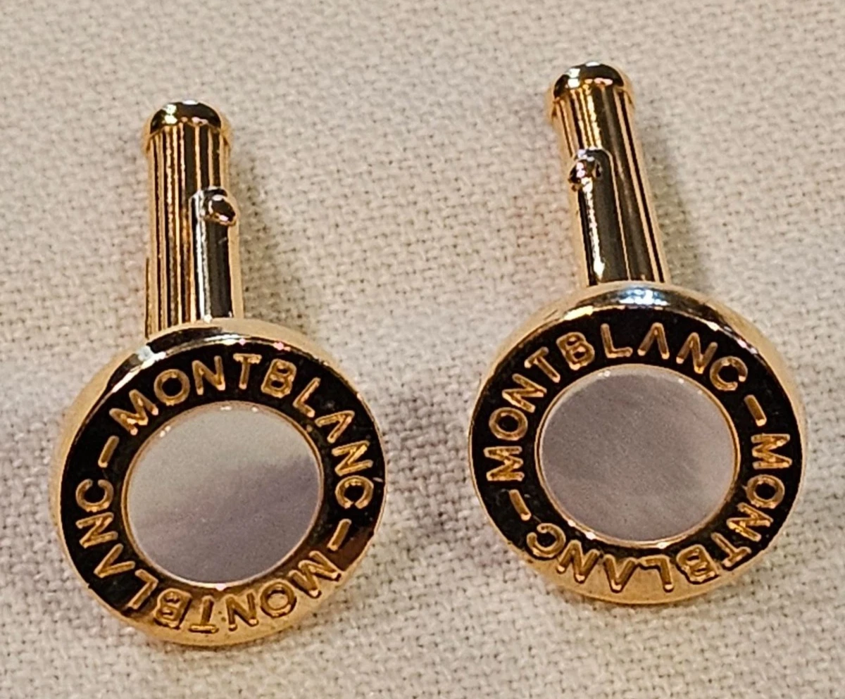 Montblanc Mother of Pearl/Abalone Cufflinks for Men for sale | eBay