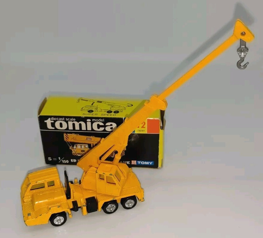Tomica Black Box 72 UD UNIC Truck Crane Japan Minicar S=1 Tomica Black Box 72 UD UNIC Truck Crane Japan Minicar S=1