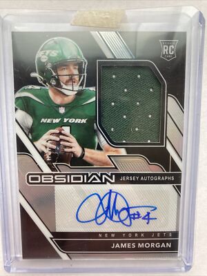 2020 OBSIDIAN RPA AUTO AUTOGRAPH JERSEY PATCH JAMES MORGAN  ROOKIE CARD #85/150