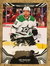 JOE PAVELSKI  2022-23 UD MVP Hockey Silver Scripts Parallel #152 Dallas Stars