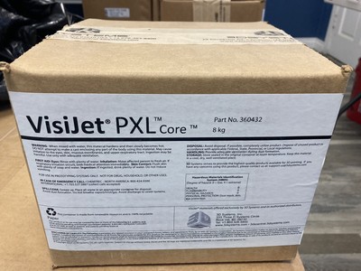 3D Systems New OEM Genuine VisiJet PXL Core Powder Material 8 KG