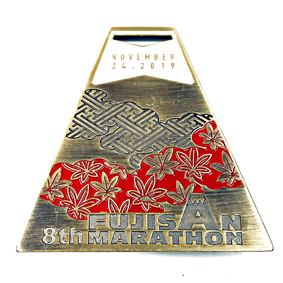 2019 Fujisan Marathon Finisher Medal 8th Annual Mt. Fuji 2019 Fujisan Marathon Finisher Medal 8th Annual Mt. Fuji