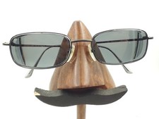 Vintage Polo Ralph Lauren 0W30 Black Rectangular Sunglasses FRAMES ONLY