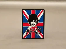 The Adicts Vinyl Stickers Punk Rock Music Band UK England Union Jack Flag Indie