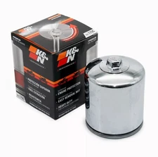 K&N Engineering Oil Filter KN-170C Chrome Harley Davidson