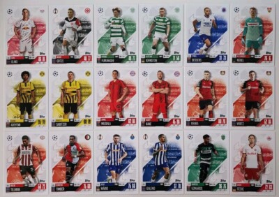30% OFF! 2024-25 Match Attax UEFA Individual Cards - German & Other Teams