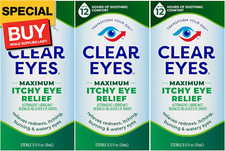 Maximum Itchy Eye Relief Eye Drops, 0.5 Fl Oz Pack of 3 