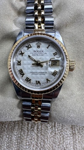 Rolex Ladies Datejust 26mm Watch Ref 69173 Box And Papers 1990 - Picture 5 of 18