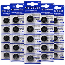 25 CR2025 3 Volt CR 2025 DL2025 BR 2025 Lithium Button Cell Battery USA US Ship