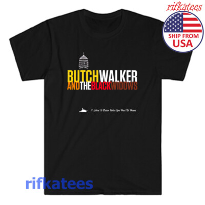 Butch Walker and The Black Widows Men's Black Size S to 5XL