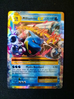 Pokemon Karte - Mega M Blastoise EX 22/108 Holo XY Evolutions PSA 9 EN !