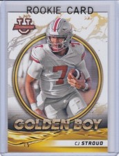 CJ STROUD ROOKIE CARD 2022 Bowman Football GOLDEN BOY RC Houston Texans C.J. HOT